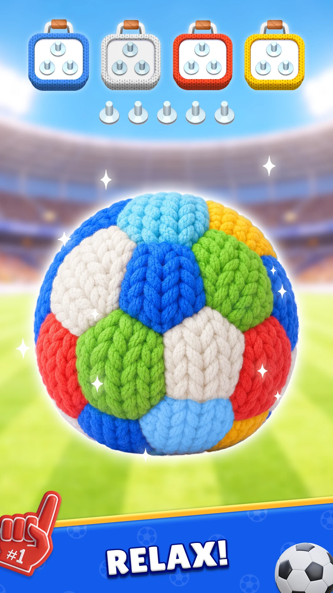 Wool Sorting: Unravel Yarn 3D screenshot
