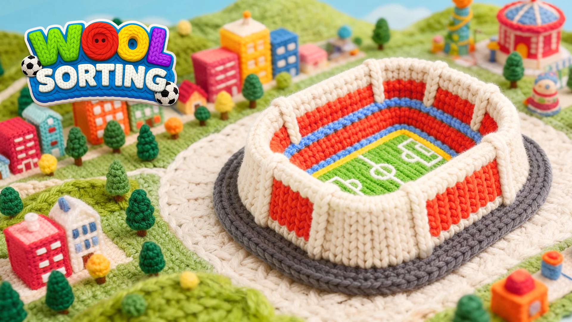 Wool Sorting: Unravel Yarn 3D screenshot